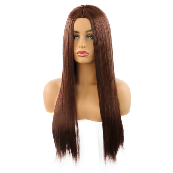 6 Colors Long Hair Wig Female's Wigs Synthetic Wigs Women's Wigs
