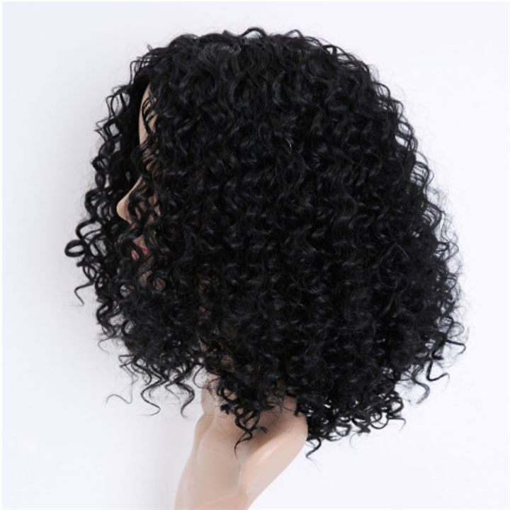 Africa fashion small small explosive curly hair wigs ladies synthetic wigs