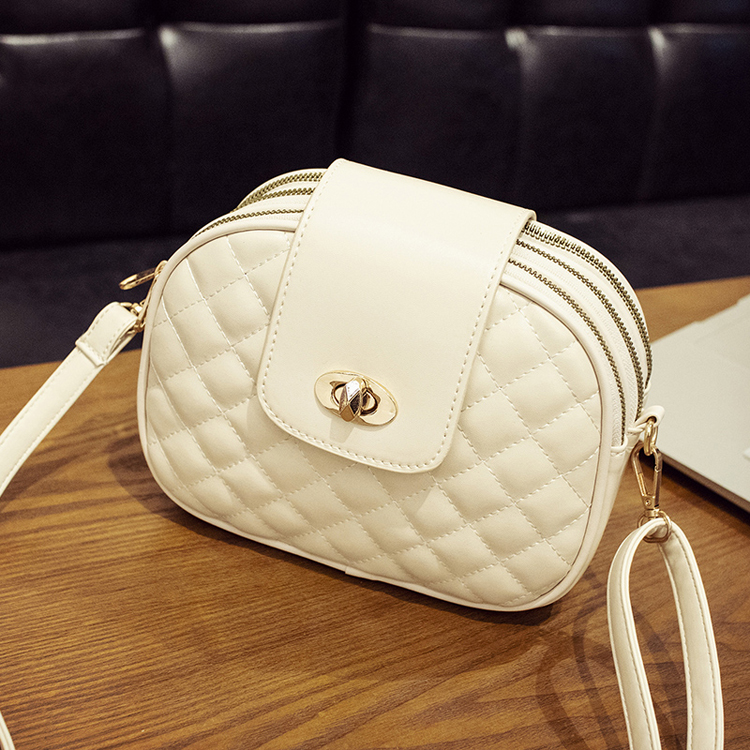LARAINE Crossbody Bags for Women High Capacity 3 Layer Shoulder Bag Handbag PU Leather Women