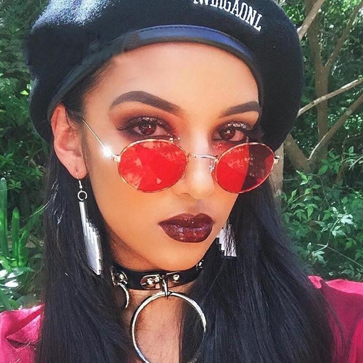 Fashion Sunglasses Big Frame Colorful Vintage Sun Glasses No.1 ordinary