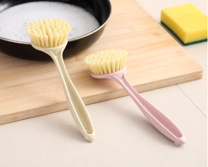 MIBO Hangable Long Handle Dishwasher Brush Kitchen Tools Oil Clean Dishwasher Brush