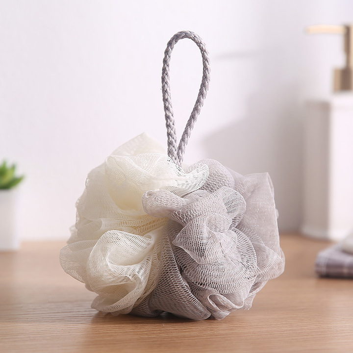 MIBO Multi-function Two-color Bath Ball Rubbing Bath Adult Bath Flower Ball