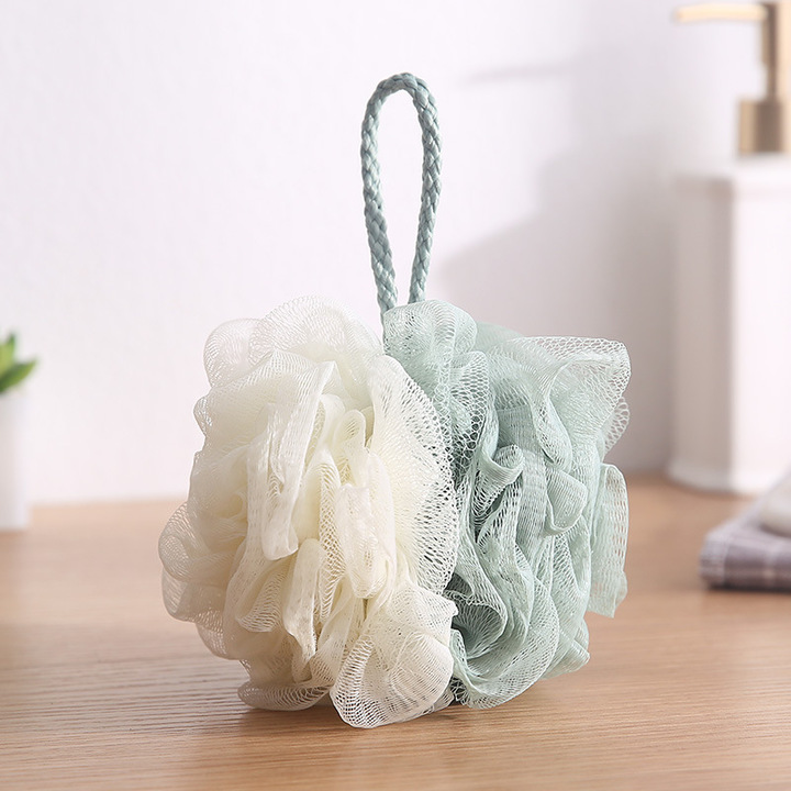 MIBO Multi-function Two-color Bath Ball Rubbing Bath Adult Bath Flower Ball