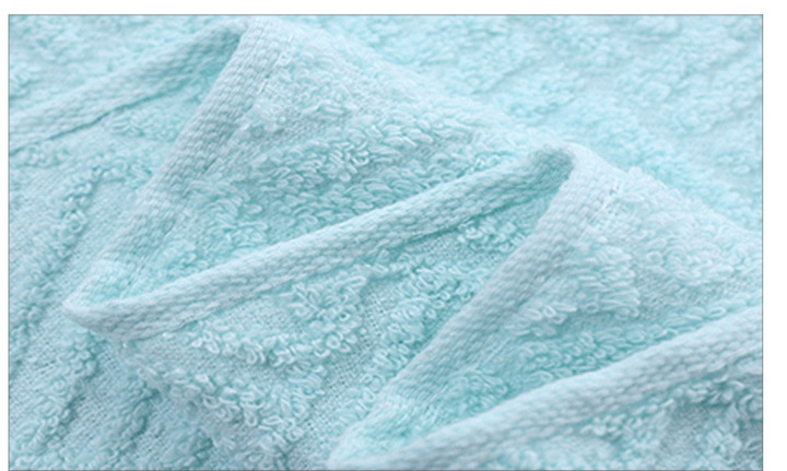 MIBO Pure Cotton Jacquard Leaves Towel Face Towel Gift Washing Towel