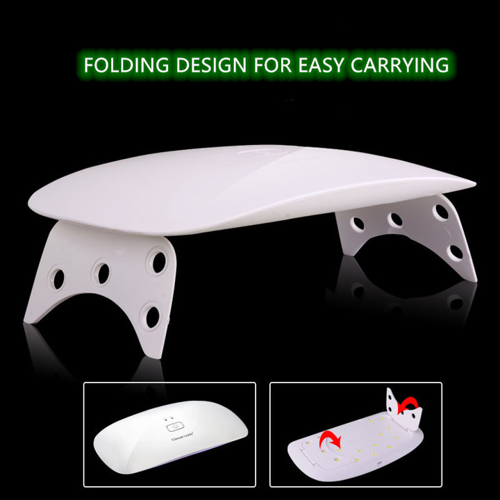 MIBO 24W Mouse Phototherapy Machine Mini UV LED Nail Lamp Nail Dryer LED Light Therapy Machine