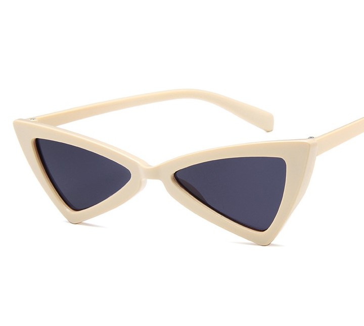 MIBO Western New Trend Sunglasses Triangle Sunglasses Bow Tie Small Frame Sunglasses