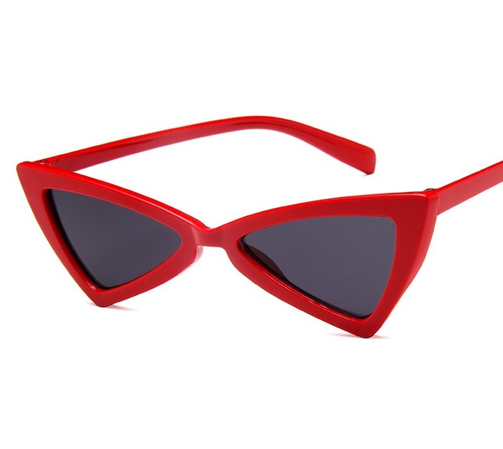 MIBO Western New Trend Sunglasses Triangle Sunglasses Bow Tie Small Frame Sunglasses