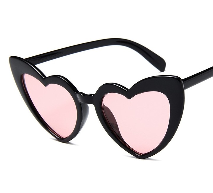 MIBO New Western Love-Heart Lady Sunglasses Cute Heart-shaped Sunglasses Trend