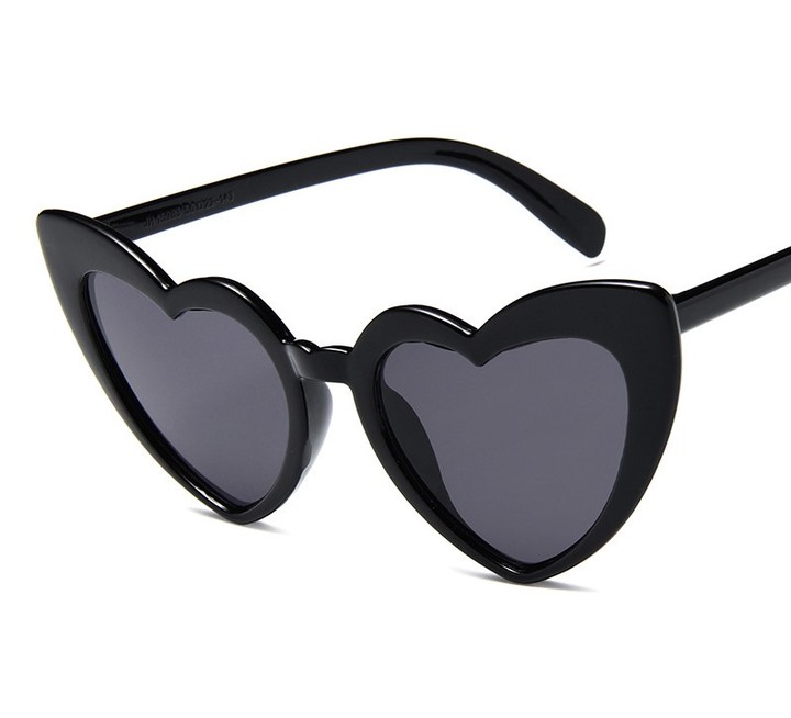 MIBO New Western Love-Heart Lady Sunglasses Cute Heart-shaped Sunglasses Trend