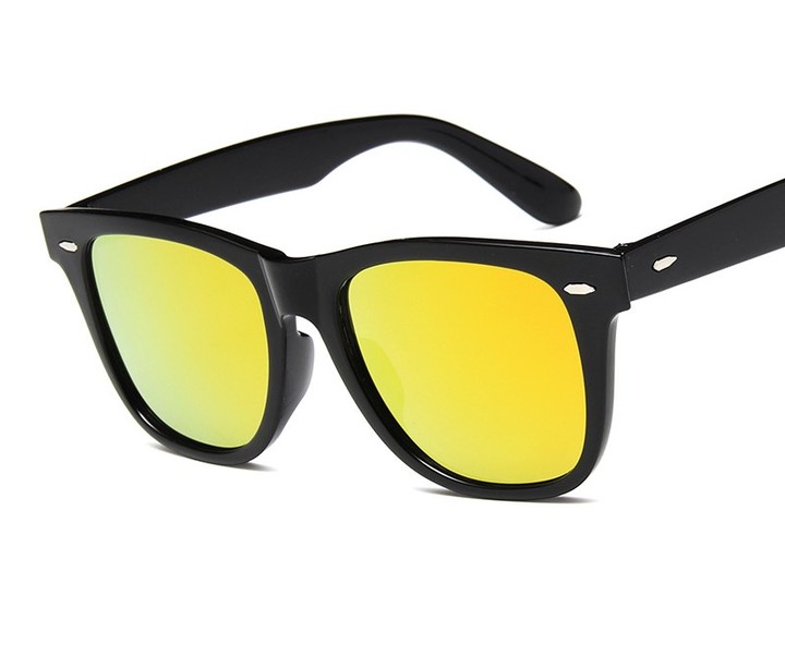MIBO Classic Mitten Retro Sunglasses Trend Sunglasses Fashion Painted Mercury Glasses 1125