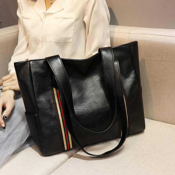 MIBO 2018 New Trend Fashion Large Capacity Tote Bags Leisure Hand Bags Lady Shoulder Female Bag