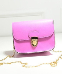 MIBO New Korean Style Square Bag Women's Single Shoulder Bag Mobile Bag with Fashion Chain