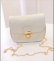 MIBO New Korean Style Square Bag Women's Single Shoulder Bag Mobile Bag with Fashion Chain