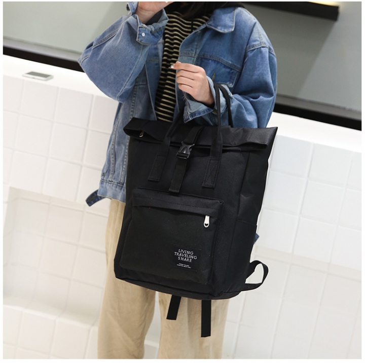 MIBO Korean Style Schoolbags Women Students Backpack Bookbags Canvas Shoulder Bags Couple Bags