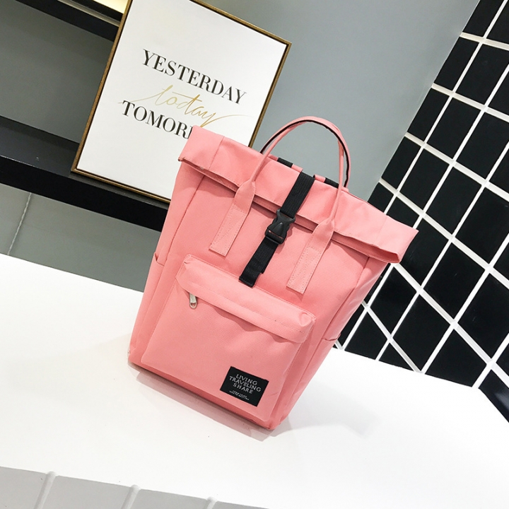 MIBO Korean Style Schoolbags Women Students Backpack Bookbags Canvas Shoulder Bags Couple Bags
