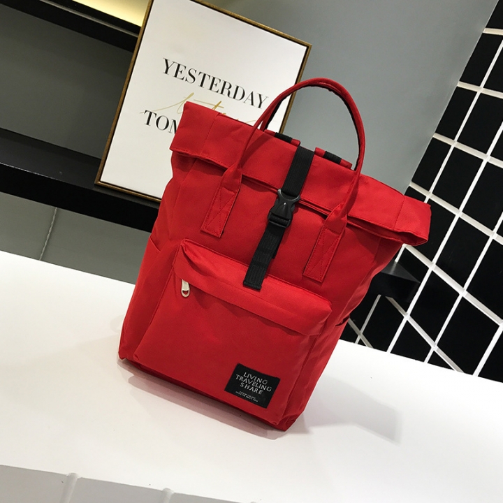 MIBO Korean Style Schoolbags Women Students Backpack Bookbags Canvas Shoulder Bags Couple Bags