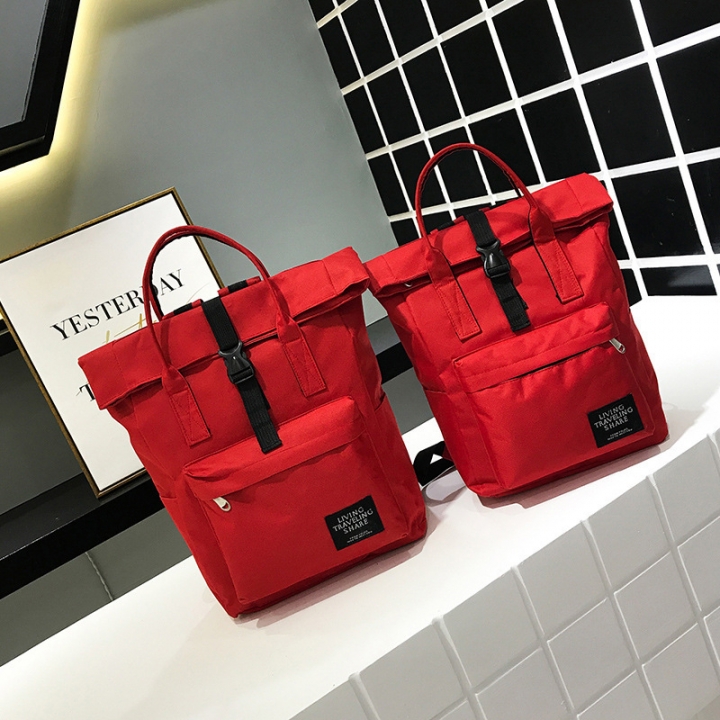 MIBO Korean Style Schoolbags Women Students Backpack Bookbags Canvas Shoulder Bags Couple Bags