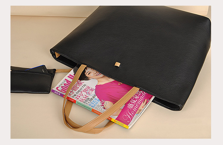 MIBO One-shoulder Belt Buckle Commuting Women's Bag Simple Korean Pu Leisure Women's Handbag
