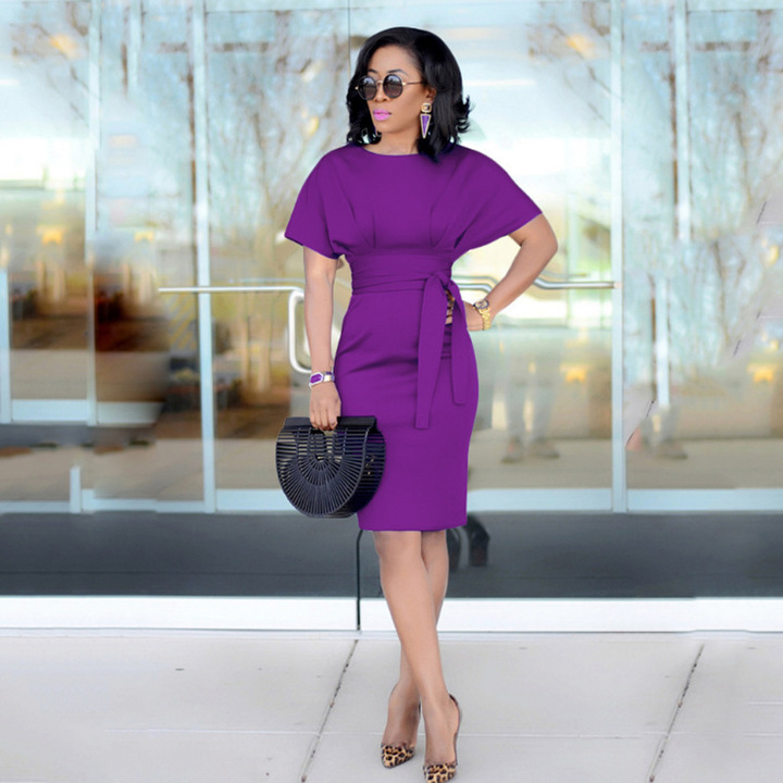 MIBO Hot Sells Women's New Fashionable Dresses and Skirts Europe America Style Formal Dress Business