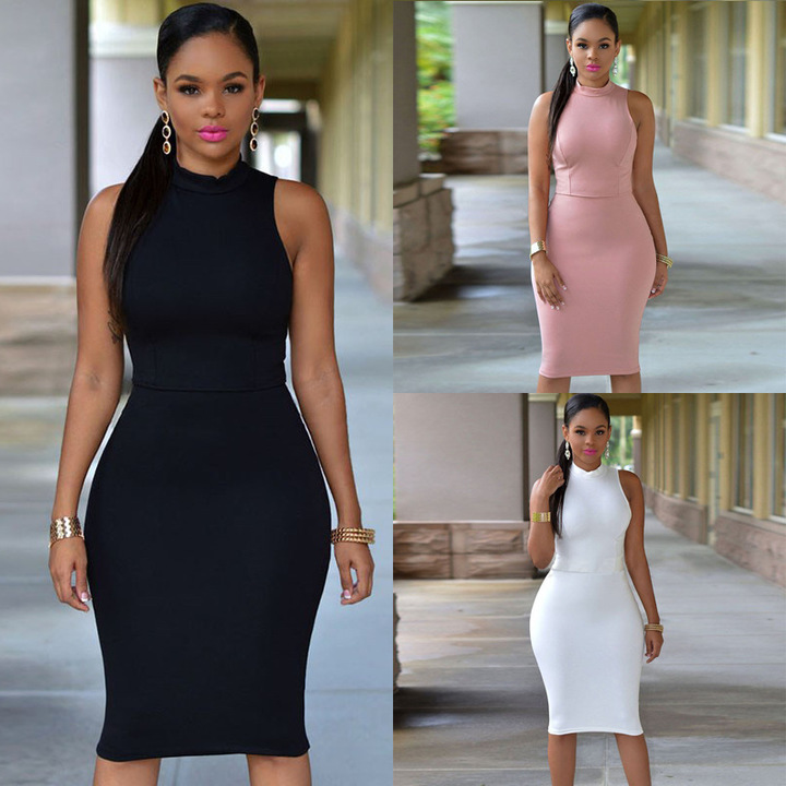 MIBO Sexy Night Club Sleeveless Dresses