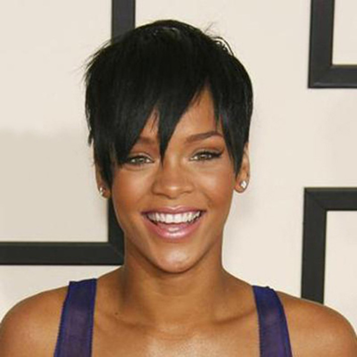 MIBO Black Women Lifelike Wigs Short Straight Hair WIG Hot Selling