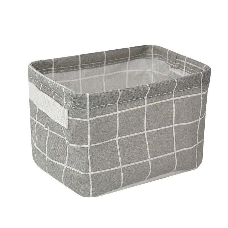 MIBO Tabletop Storage Basket Remote Stationery Cosmetic Collection Basket