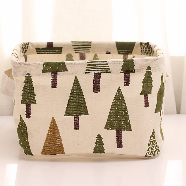 MIBO Tabletop Storage Basket Remote Stationery Cosmetic Collection Basket