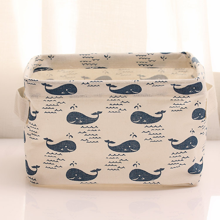 MIBO Tabletop Storage Basket Remote Stationery Cosmetic Collection Basket