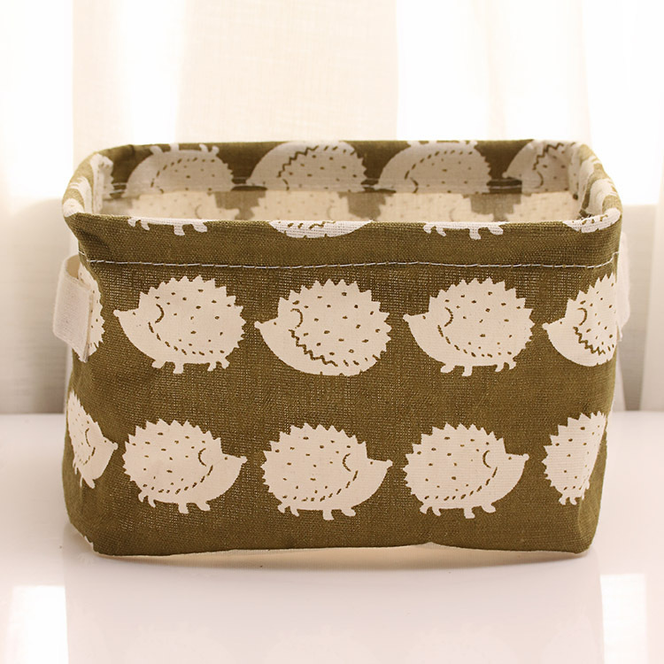 MIBO Tabletop Storage Basket Remote Stationery Cosmetic Collection Basket