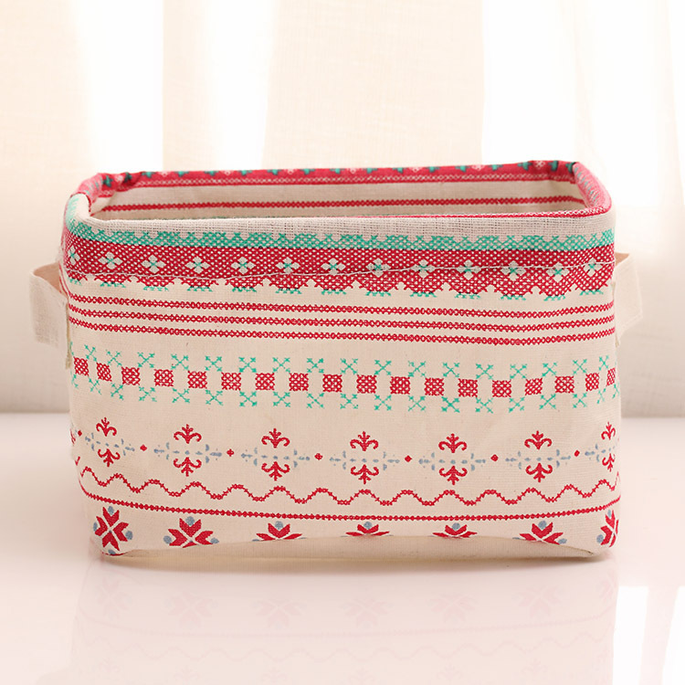 MIBO Tabletop Storage Basket Remote Stationery Cosmetic Collection Basket