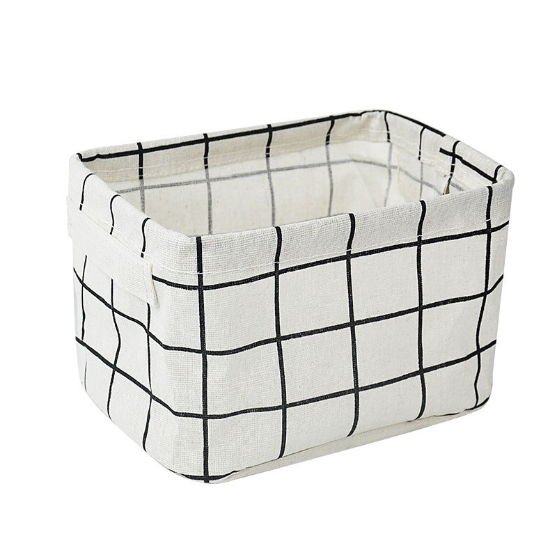 MIBO Tabletop Storage Basket Remote Stationery Cosmetic Collection Basket