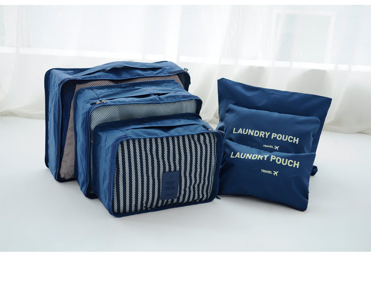 MIBO Travel Clothes Storage Bag Travel Storage Bag Set of Six