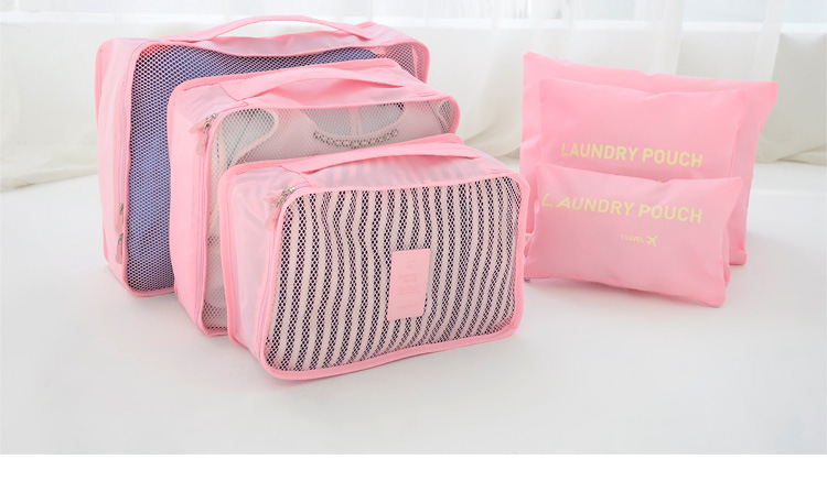 MIBO Travel Clothes Storage Bag Travel Storage Bag Set of Six