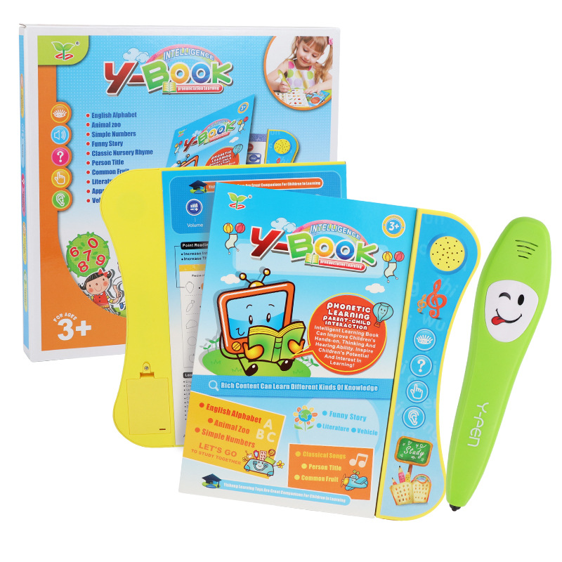 MIBO children English electronic click on audio children learning books to teach early toys