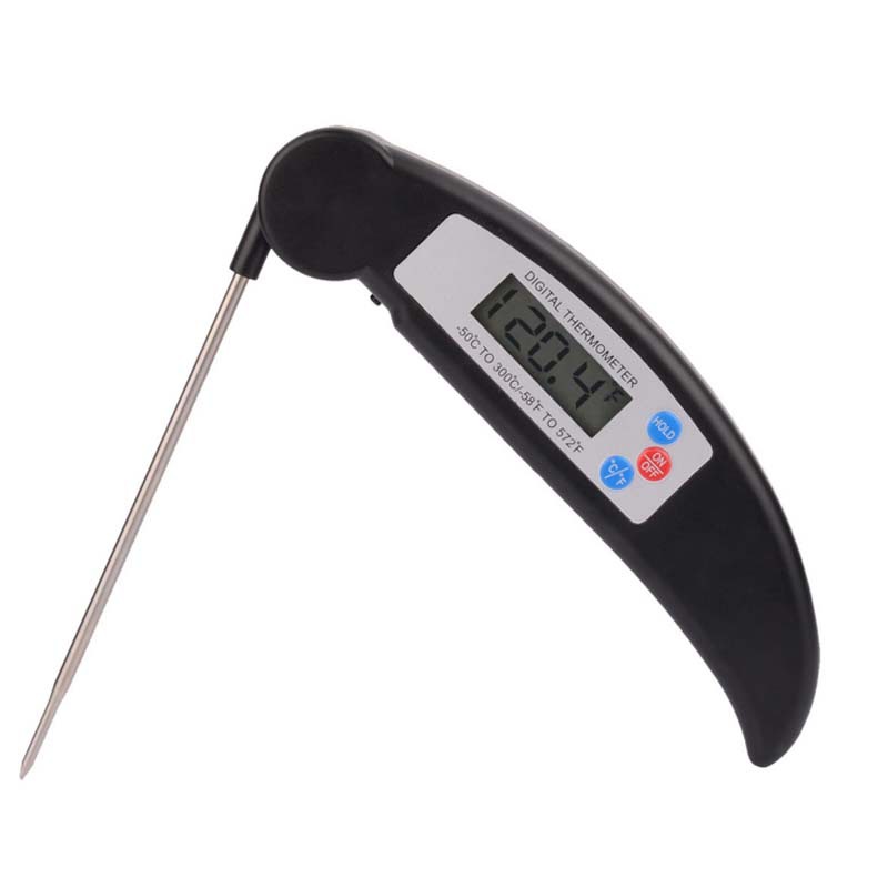 MIBO Food Thermometer Probe Folding Digital Kitchen Meat Thermometer