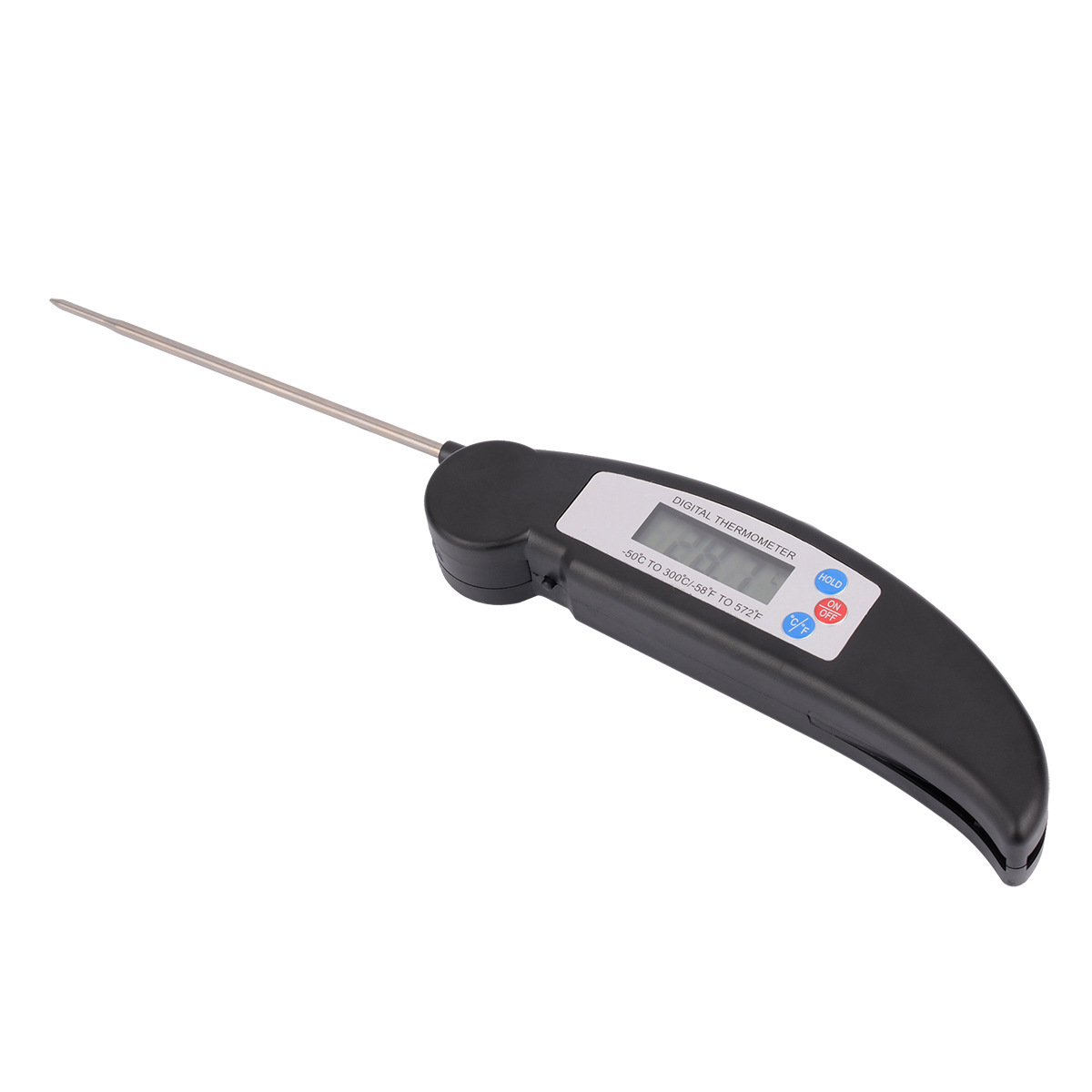 MIBO Food Thermometer Probe Folding Digital Kitchen Meat Thermometer