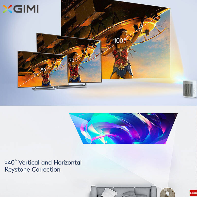 XGIMI MoGo Pro Projector 1080P Full HD DLP Portable Projector Built-in Battery Harman Kardon Speaker
