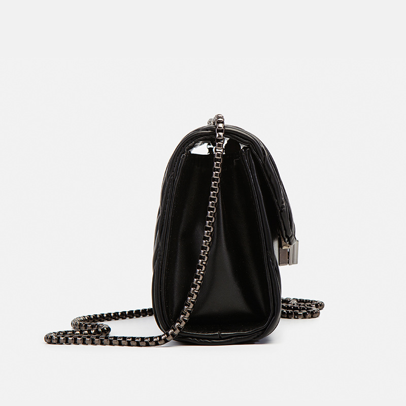 MIBO Women's Bag New Fashion Wrinkled Leather Crossbody French Style Chain Fairy Bag Lady Handbag