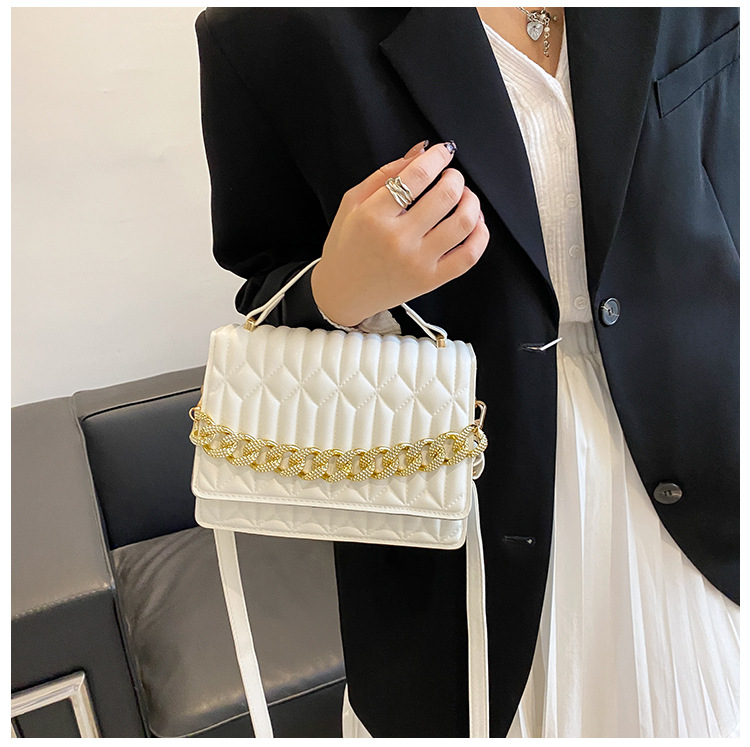 Fashion Bags Women's Handbag Ladies Shoulder Bag with Gold Chain Girls Bags