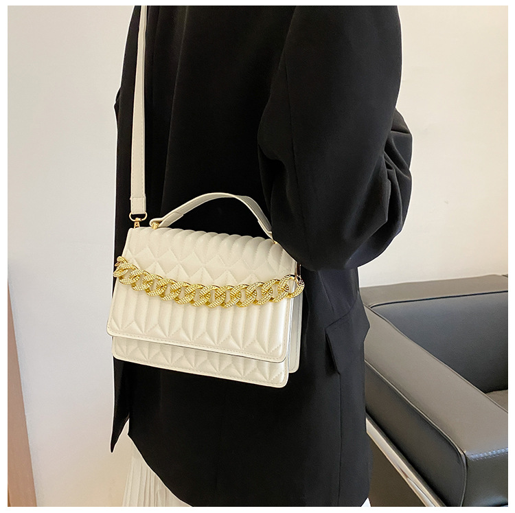 Fashion Bags Women's Handbag Ladies Shoulder Bag with Gold Chain Girls Bags