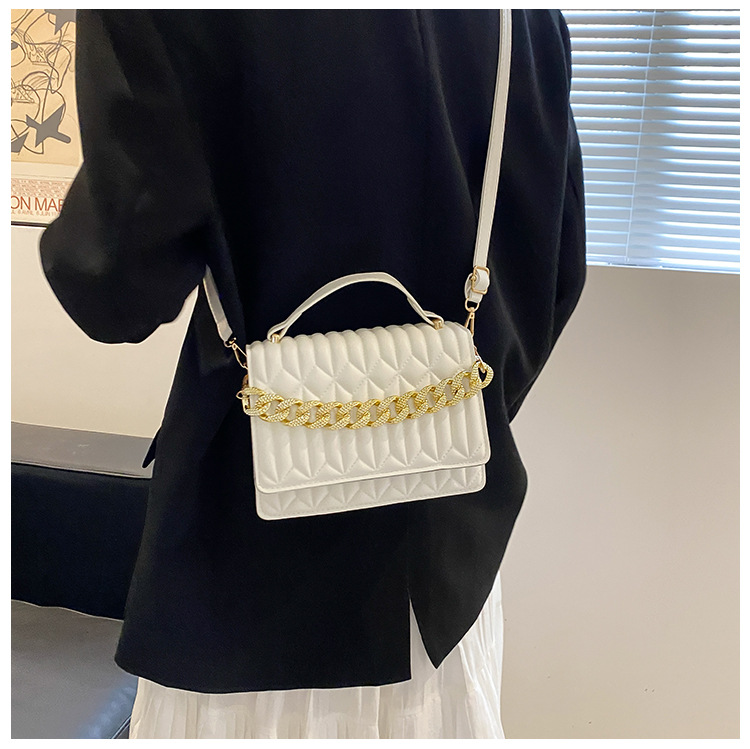 Fashion Bags Women's Handbag Ladies Shoulder Bag with Gold Chain Girls Bags