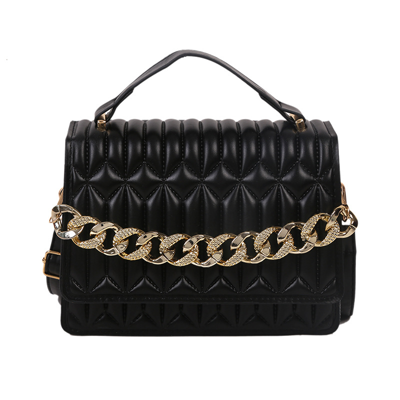 Fashion Bags Women's Handbag Ladies Shoulder Bag with Gold Chain Girls Bags