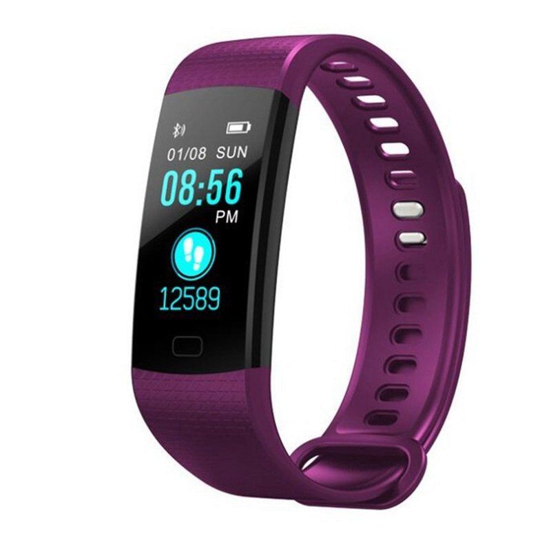 Waterproof Smart Bracelet Watch 115 Plus Blood Pressure Monitoring Heart Rate Monitoring Smart