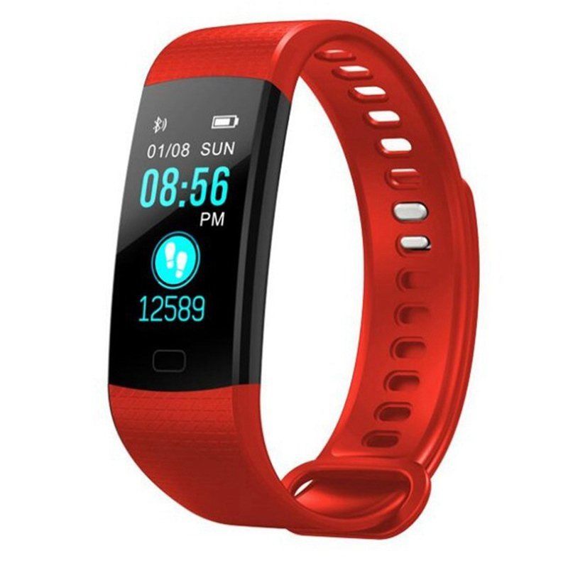 Waterproof Smart Bracelet Watch 115 Plus Blood Pressure Monitoring Heart Rate Monitoring Smart