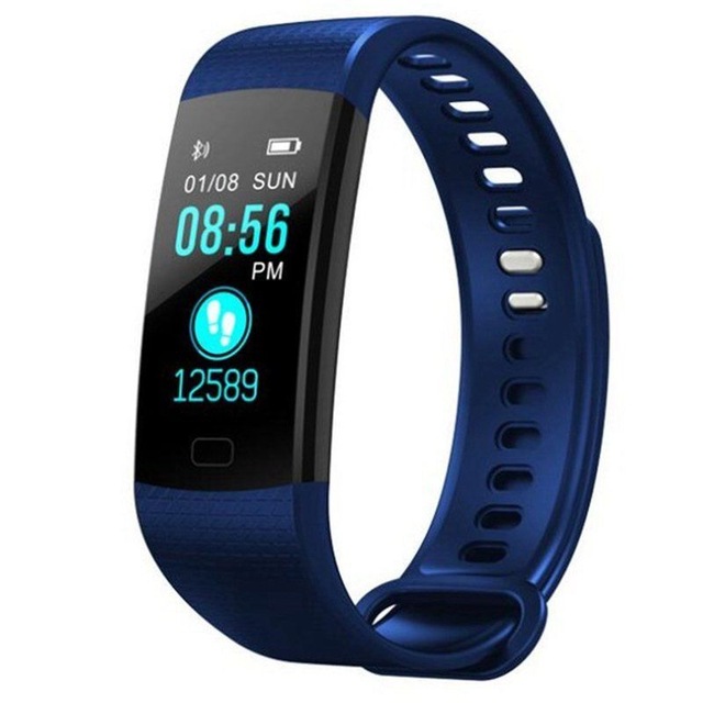 Waterproof Smart Bracelet Watch 115 Plus Blood Pressure Monitoring Heart Rate Monitoring Smart