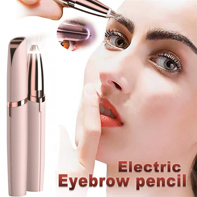 Electric Touch Eyebrow Remover Shaver Painless Personal Face Care Remover Tool