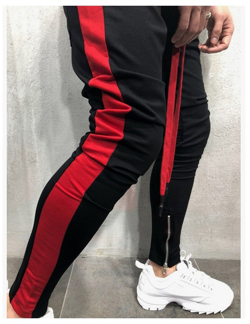 Phoenix Men Hip Hop Sweatpants Fitness Joggers Male Side Stripe High Street Hip Trousers Harem Pants