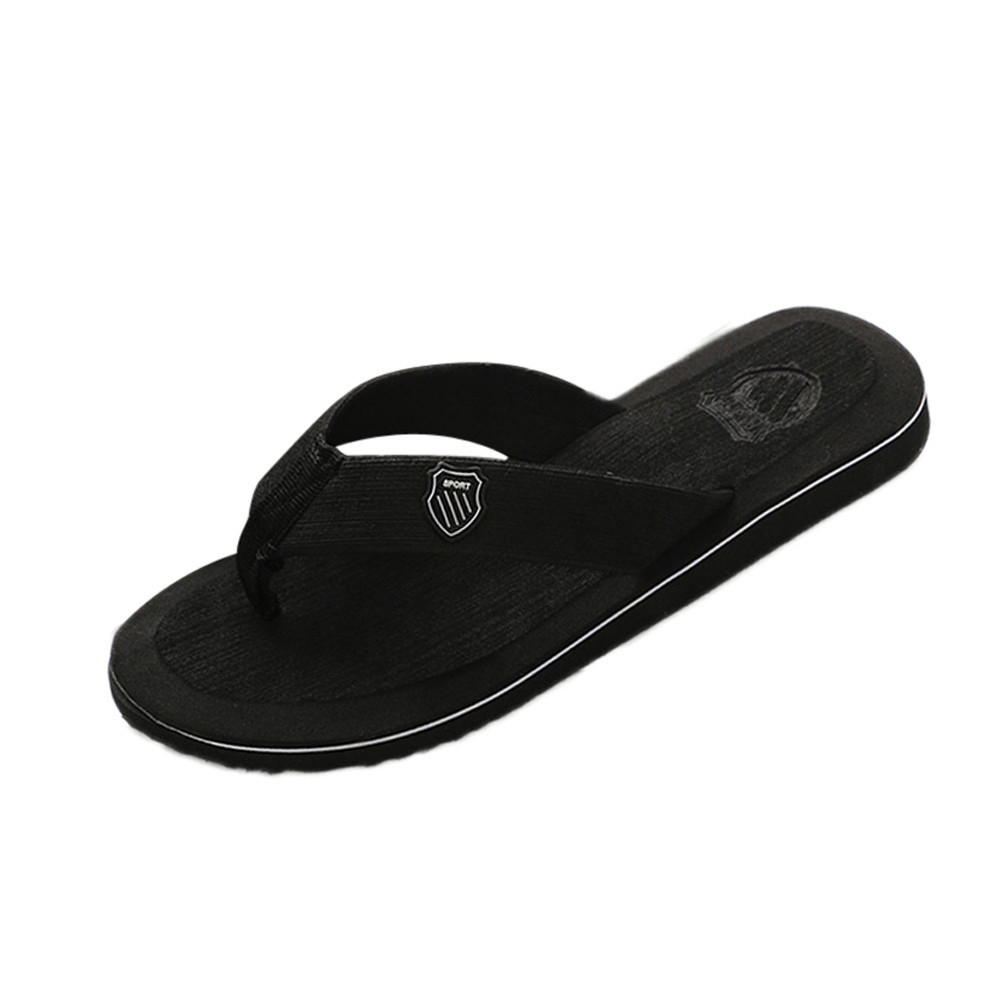 Fashion Jiahsyc Store Men's Summer Flip-flops Slippers Beach Sandals Indoor&amp;Outdoor Casual Shoes