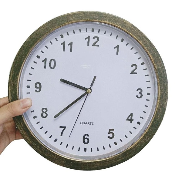 Wall Clock Hidden Safe, Clock Secret Safes Hidden Wall Clock for Stash Money Cash Jewelry, Stash Box