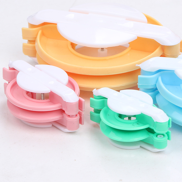 4pcs Generic ABS Plastic 4 Sizes Pompom Maker Ball Weaver Needle Craft Knitting Loom Wool Tool